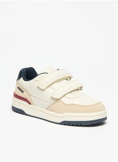 DUCHINI Boys Mister Colourblock Sneakers with Hook and Loop Closure  - Image 1