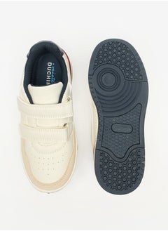 DUCHINI Boys Mister Colourblock Sneakers with Hook and Loop Closure  - Image 4