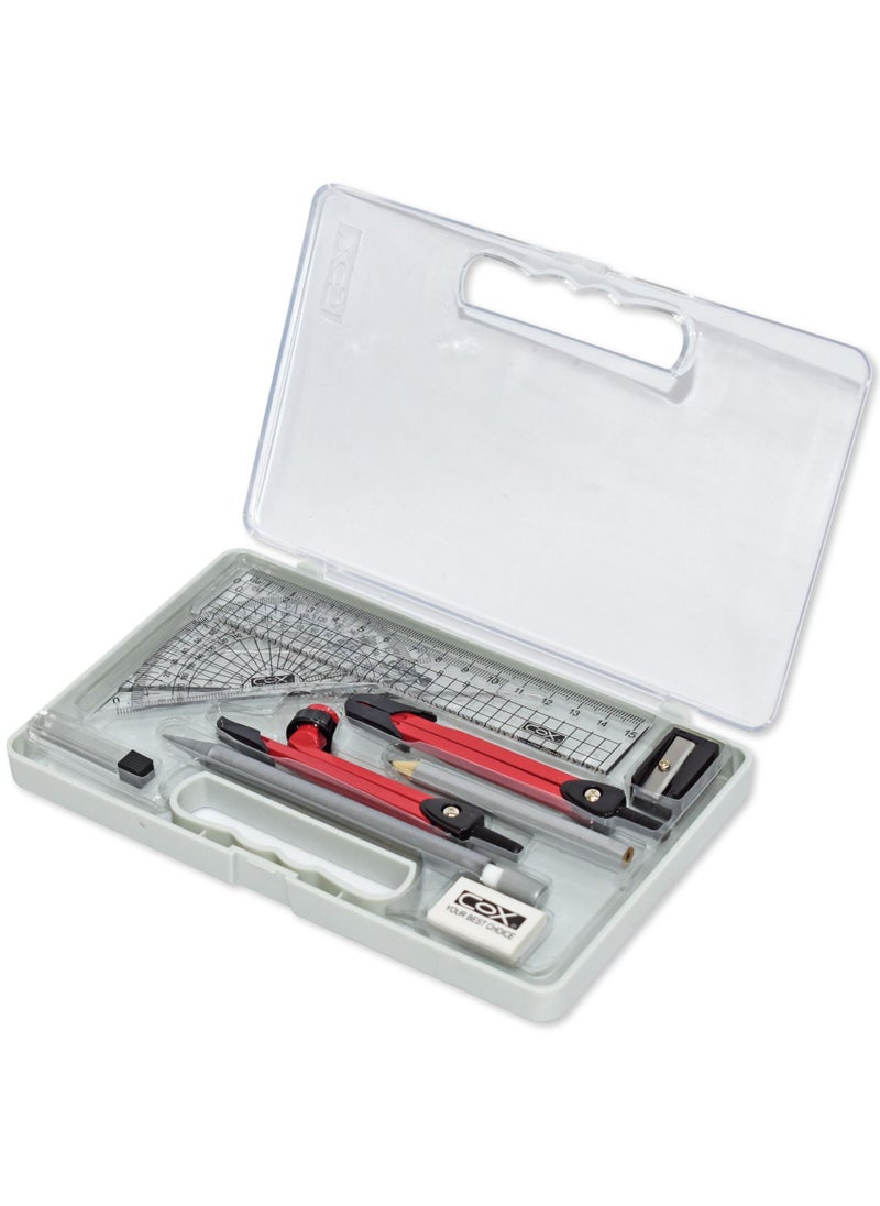 COX - COX Mathematical Sets, 11 Pieces, Made In Taiwan - Image 1