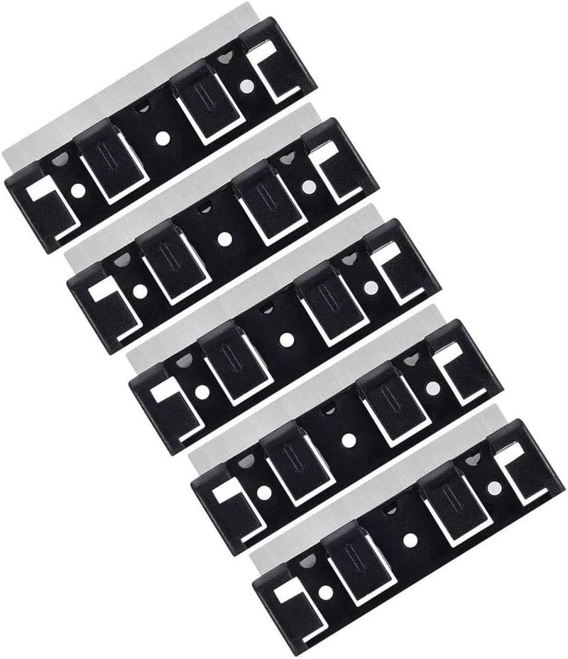 hygger Stainless Steel Replacement Magnetic Scraper Blades Razor for HG815 Cleaner 5Pack Small