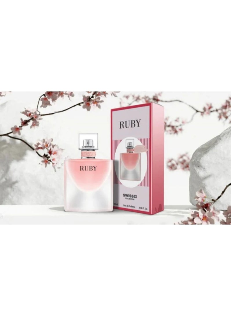 سويس كوليكشن عطر سويس كولكشن روبي ماء تواليت 100مل للنساء  - Image 2