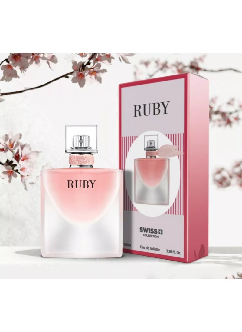 سويس كوليكشن عطر سويس كولكشن روبي ماء تواليت 100مل للنساء  - Image 3