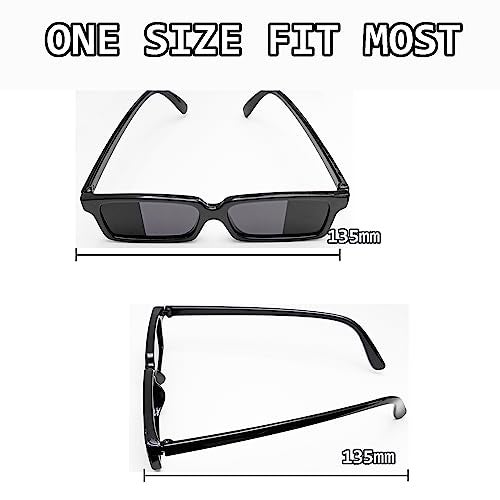 EaciTown Rear View Mirror Sunglasses Anti Track See Behind You Sunglasses Real Detective Glasses for Escape Room Party Favors Detective Party Supplies (10) - Image 3