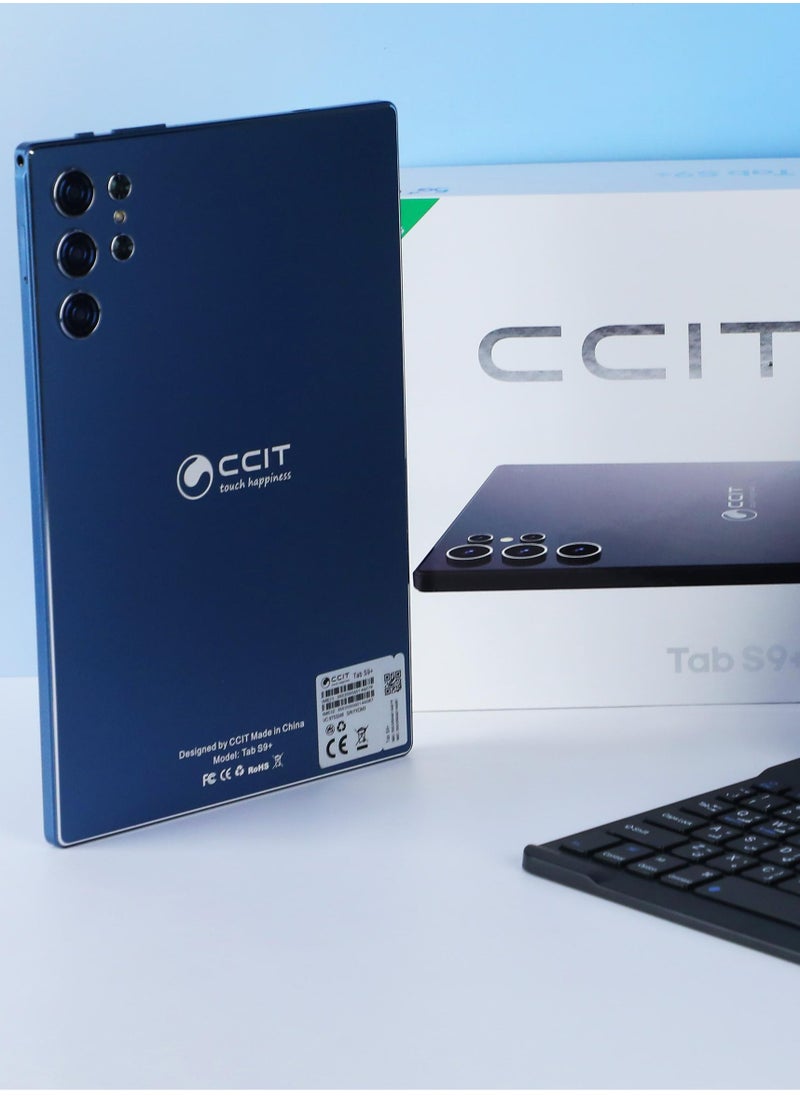 CCIT CCIT Tab S9+ 10.1 Inch Full HD0 Display Android 13 Tablet 16GB RAM 1TB ROM 10000 mAh Battery with Keyboard and Mouse blue color  - Image 5