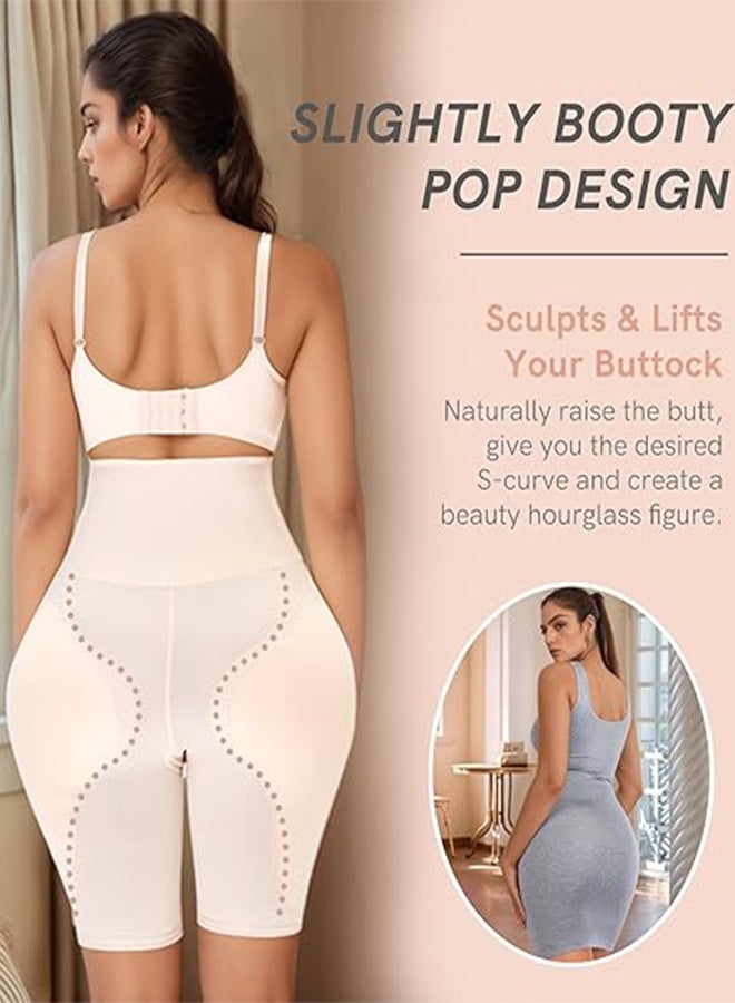 JOUDIYA Sponge Thigh Pad Pants, Padded Underwear Hip Enhancer Shapewear Shorts with Tummy Control and Butt Pads for a Bigger Butt - Image 5