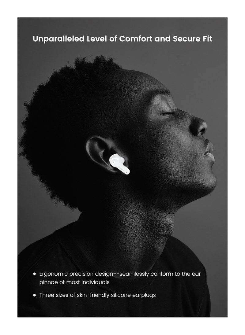 Generic - Professional Earbuds Smart Translator Headphones Intelligent Voice Translation Headset Binaural Simultaneous Translation 144 Languages & Accents Translation Music and Calling with APP Fit iOS &Android - Image 1