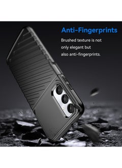 HuHa Case Cover For Samsung Galaxy A05s Thunderbolt Shockproof TPU Phone Case Black  - Image 3