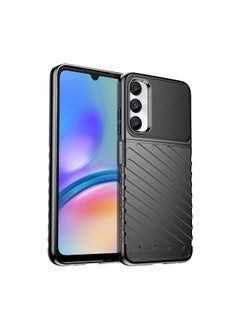 HuHa Case Cover For Samsung Galaxy A05s Thunderbolt Shockproof TPU Phone Case Black  - Image 1