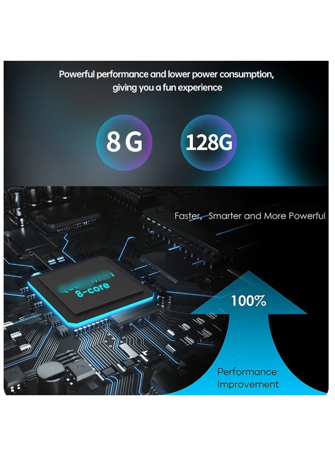 Carlinkit (For KSA  Package design) CarPlay Ai Box 8G+128G Android 13 Wireless Adapter for Car, 8GB+128GB (512GB Expandable), Qualcomm SM6225 8-Core, 4G LTE Hotspot & GPS, RGB Light/Non-RGB for Wired CarPlay Cars - Image 2