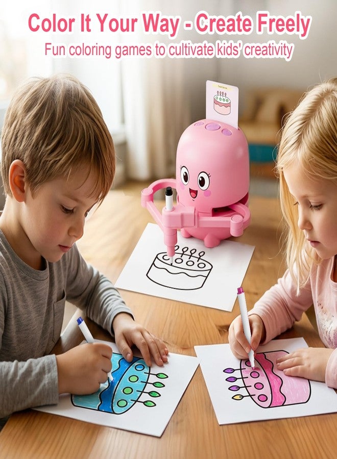 روبوت رسم للأطفال، هدية للأولاد والبنات من عمر 3 إلى 9 سنوات - Image 3