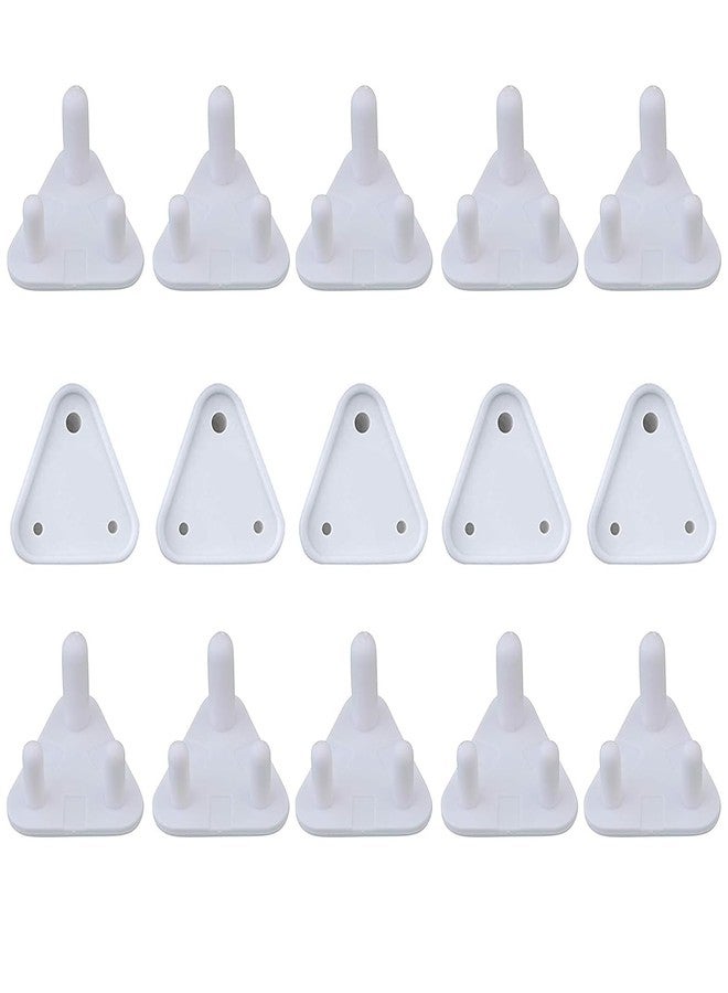 HUNCHA Socket Cover Sturdy Child Proof Electrical Protector Safety Improved Baby Safety Plug Covers, Baby Proofing, Easy Install, Shock Prevention, Caps Difficult for Toddler to Remove, Pack of 15 - Image 1