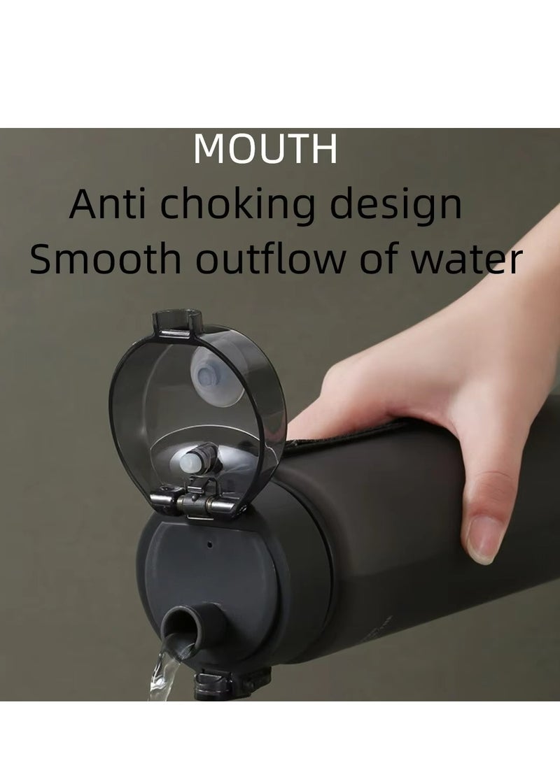 إيزي سو لا تحتوي على ثنائي الفينول أ مانعة للتسرب زجاجة الرياضة السفر عالية الجودة المحمولة زجاجة المشروبات المفضلة 560ml - Image 2