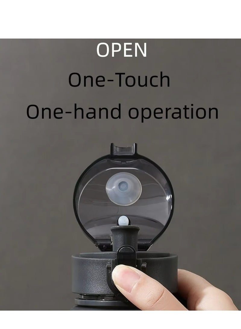 إيزي سو لا تحتوي على ثنائي الفينول أ مانعة للتسرب زجاجة الرياضة السفر عالية الجودة المحمولة زجاجة المشروبات المفضلة 560ml - Image 3