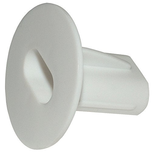 Skywalker Dual Feed-Through Cable Bushings 100 Pieces (White) - Image 1