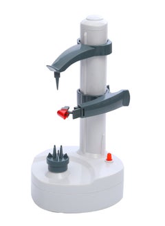 Generic Stainless Steel Electric Fruit Peeler，Automatic Peeler Potato Fruit Apple Pear Veg Peeling Machine + 3 Blades  - Image 1
