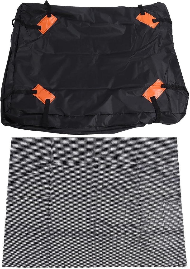 Light durable upgraded substance 425L Car Roof Bag, Rooftop Cargo Carrier with Anti Slip Mat, Durable Oxford Cloth Roof Top Bag for SUV Sedan Truck, 44x34x17in Large Capacity (600D) Wide range expanded design Cost effective fine quality Changing environment compatible Globally popular elegant design Tiered cost purchase alternatives Wear resistant upgraded material Daily life matching design Daily wear upgraded resistant material Natural material Smooth joint Modern color selections Fixed delivery schedule Extra part combo compatible Multi-market matching options Adjustable build Efficiency boosted construction General compatible design On-demand local restock Salt resistant coating Multi-source stock guarantee Ventilated design Labor saving optimized design Popular practical build Varied global sizing picks - Image 1