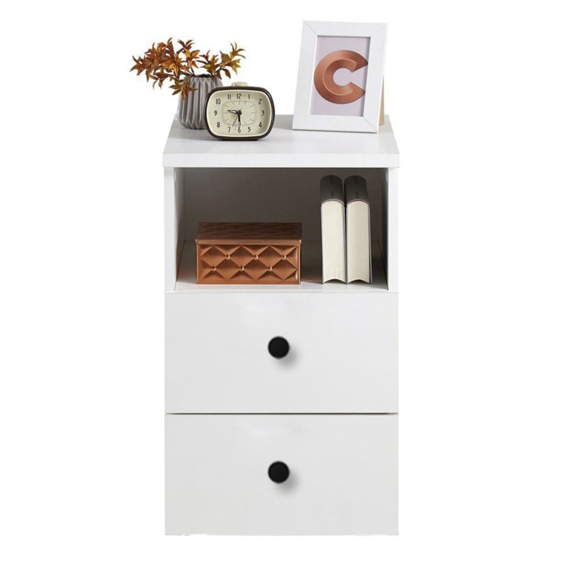 Furniture Store Modern MDF nightstand - Height 55 cm - Width 34 cm - Depth 32 cm, from Furniture Store. - Image 2