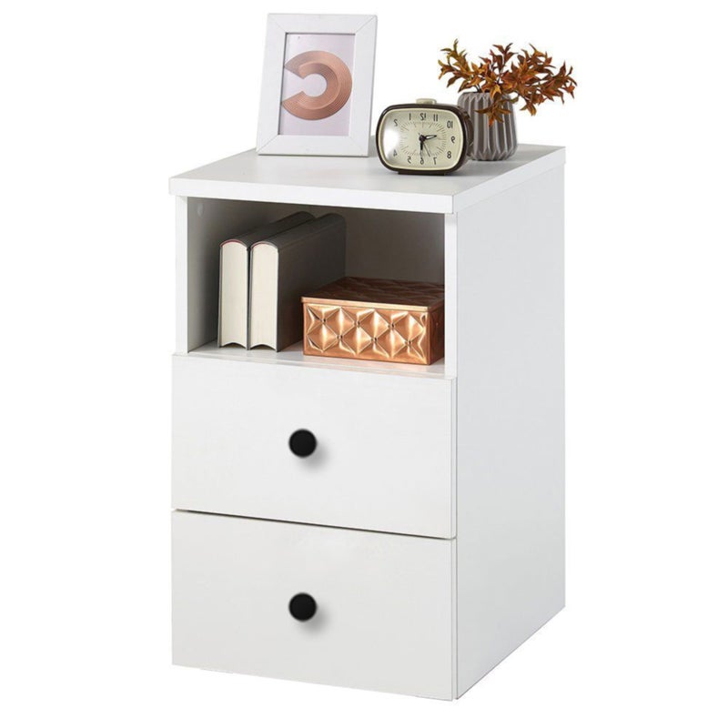 Furniture Store Modern MDF nightstand - Height 55 cm - Width 34 cm - Depth 32 cm, from Furniture Store. - Image 3