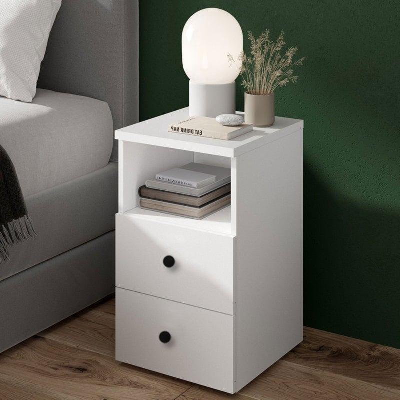 Furniture Store Modern MDF nightstand - Height 55 cm - Width 34 cm - Depth 32 cm, from Furniture Store. - Image 1