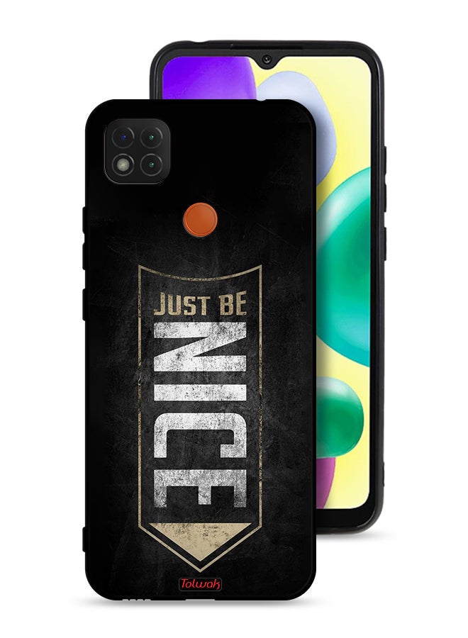 Tolwak Xiaomi Redmi 10A Protective Case Cover Just Be Nice - Image 1