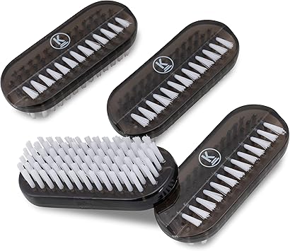KPro Nailbrush 4 Pcs Cleaning Brush for Hand Nail Care Manicure Pedicure - Image 1
