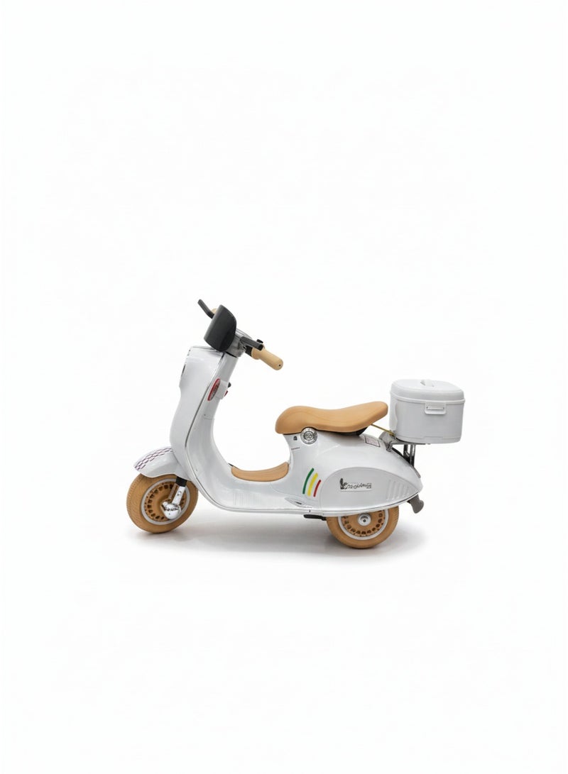 DEHKAH 6V Kids Ride-On Motorcycle Trike with Training Wheels, LED Lights & Music - Electric Motorbike for Toddlers & Boys/Girls - Image 2