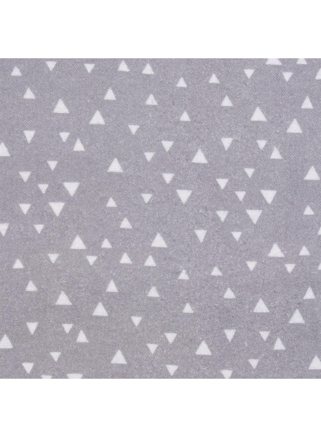 Gerber Gerber Boys Newborn Infant Baby Toddler Nursery 100% Cotton Flannel Receiving Swaddle Blanket, Safari White, 5 Count (Pack of 1)  - Image 3