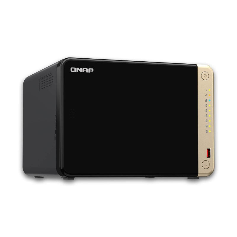 QNAP Qnap TS-664-8G | 6-Bay, PCIe Gen3, 2.5GbE Tower NAS  - Image 1