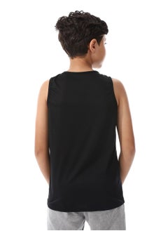 Caesar Front Printed Sportive Tank Top  - Image 2