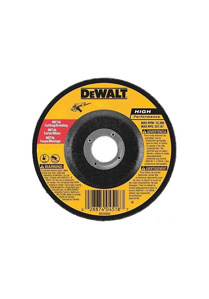 DEWALT DeWalt 115 mm Metal Cutting Disc - DX7927-AE