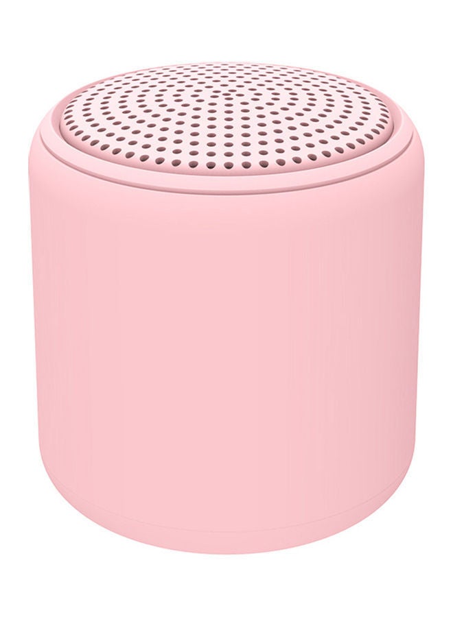NIBEMINENT Portable Wireless Speaker Pink - Image 1