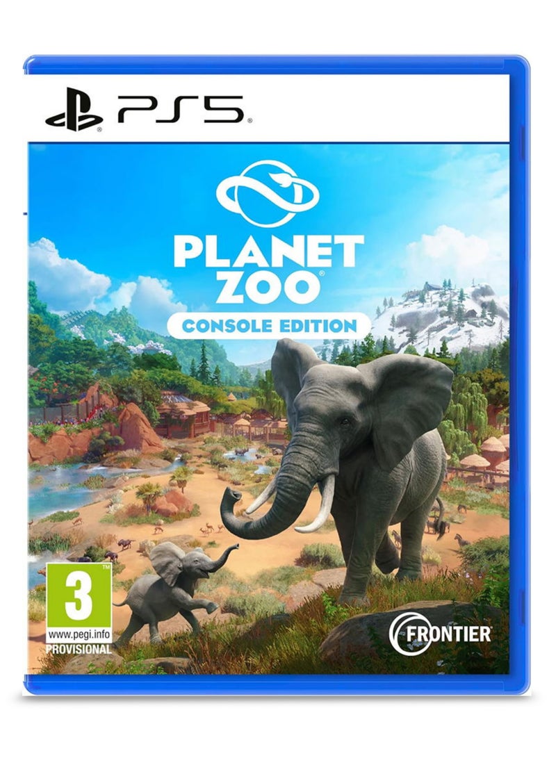 فرونتير Planet Zoo Console Edition - PS5 - لعبة محاكاة إدارة حديقة الحيوان - playstation_5_ps5 - Image 1
