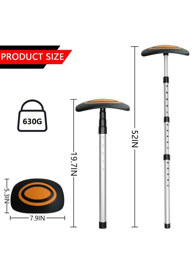 LOVACE Golf Travel Bag Support System, Golf Club Travel Protection Kit (Orange) - Image 2