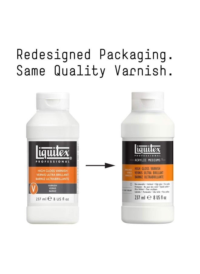 Liquitex Professional Varnish High Gloss 237Ml 8 Oz 126608  - Image 2