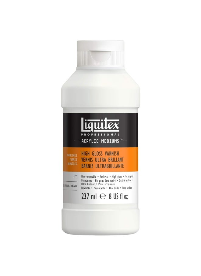 Liquitex Professional Varnish High Gloss 237Ml 8 Oz 126608  - Image 1