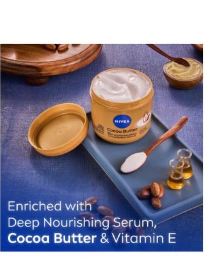 Nivea Body Cream Cocoa Butter for Dry Skin - 200 ml - Image 2