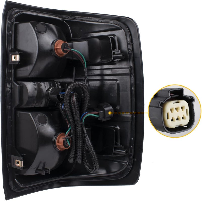Boine Tail Light Assembly for 2014-2018 Chevy Silverado 1500/2500HD/3500HD - Left Driver Side - Image 3
