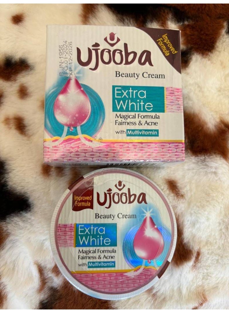 Ujooba Extra White Multivitamin Brightening Beauty White Face Cream – Hydrating & Skin Tone Care - Image 2