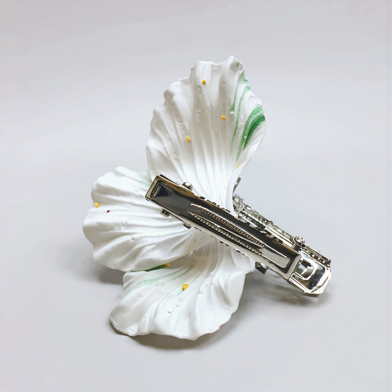 Hibiscus Flower Hair Clip No Pain No Tangle No Hair Damage Comfortable Hair Accessory - Image 5