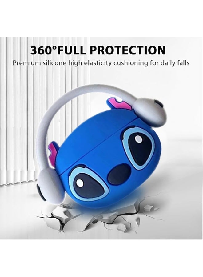 Case Soft Silicone Shockproof Cover for Apple Airpods Pro 2 New 3D Cute Cartoon Creative Fun Case Skin with Keychain Design - Image 3