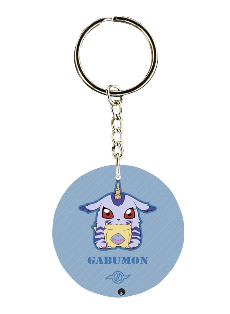 RKN Anime Digimon Printed Keychain