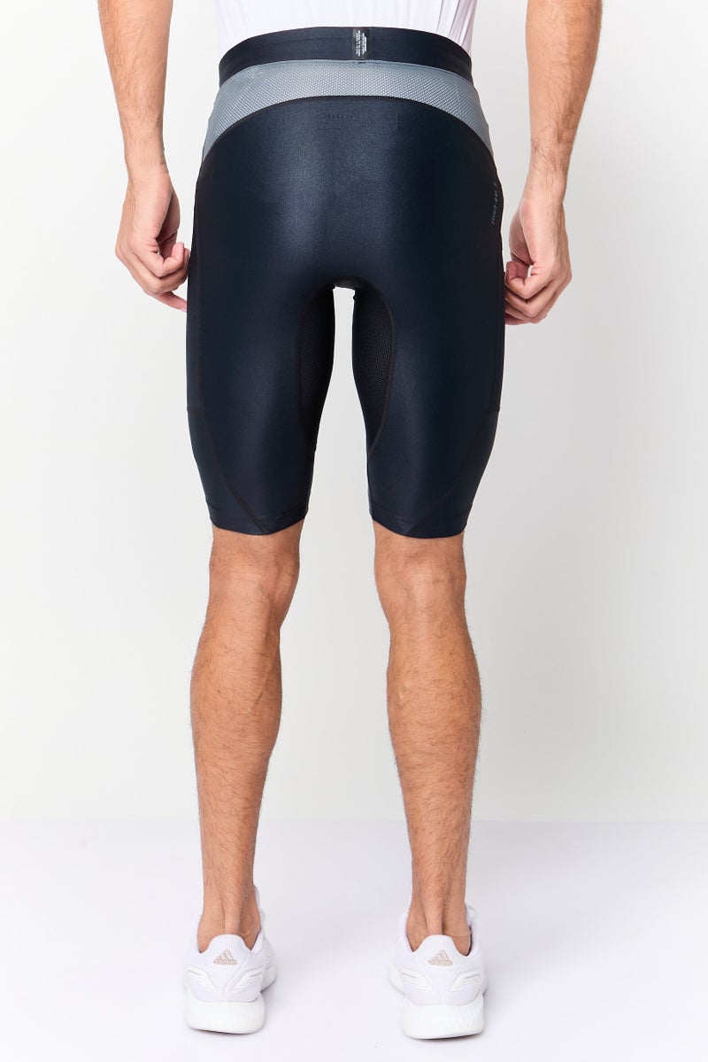 UNDER ARMOUR Men Sportswear Fit Project Rock Iso-Chill Training Shorts, Black - Image 4