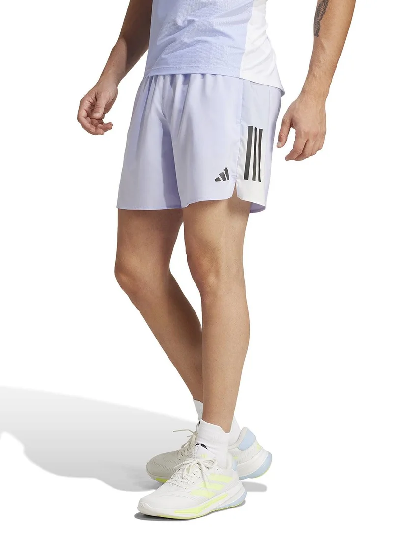 adidas شورت جري أديداس للرجال - بنفسجي