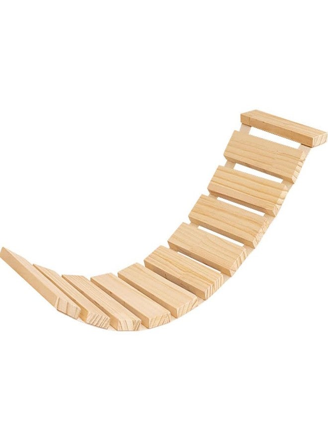 Kelendle Wall Mounted Cat Bridge - 30.7" Wooden Cat Perch Ladder Hammock Cloud Shelf Activity Tree Furniture Kitty Climber Tower Condo - Image 1