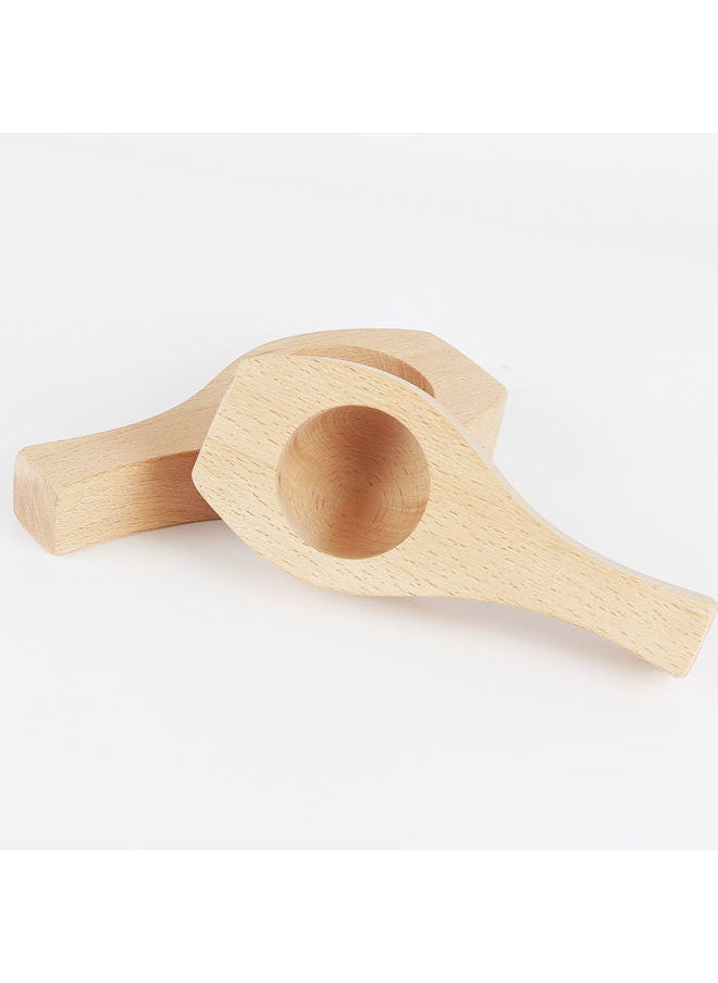 Generic - Concave Bottom Empty Surface Mold Deepened Round Steamed Bread Wooden Mold Bean Paste Steamed Buns Su-style Moon Cake Egg Yolk Crisp Qingming Fruit Ball-Specification:Round Flat Surface 7cm (about 75g)-Colour:By Default - Image 1