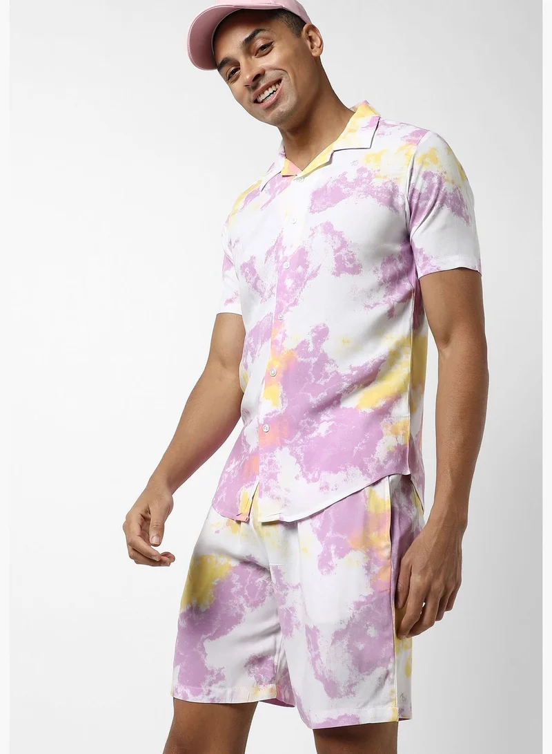 Campus Sutra Men's Printed Co-Ords Set