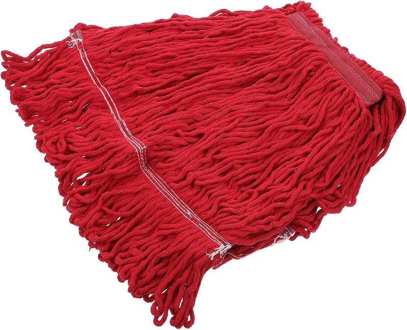 klarako Mop Replacement Head Cotton mop Refill mklarako Commercial Cut end Cotton mop Bucket Replacement Refill Heads Reusable Mopping Head mope Cleaning mop Thread Office mop Head Cotton Yarn - Image 1