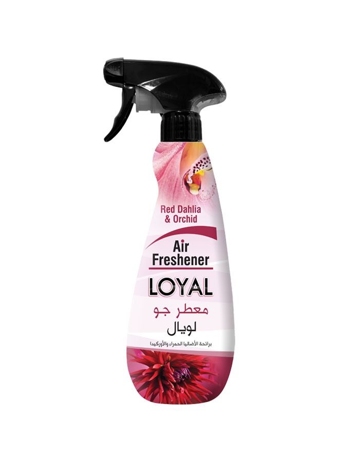 loyal معطر جو برائحة الداليا الحمراء والأوركيد من لويال للمنزل والمكتب وداخل السيارة، 450 مل  - Image 1