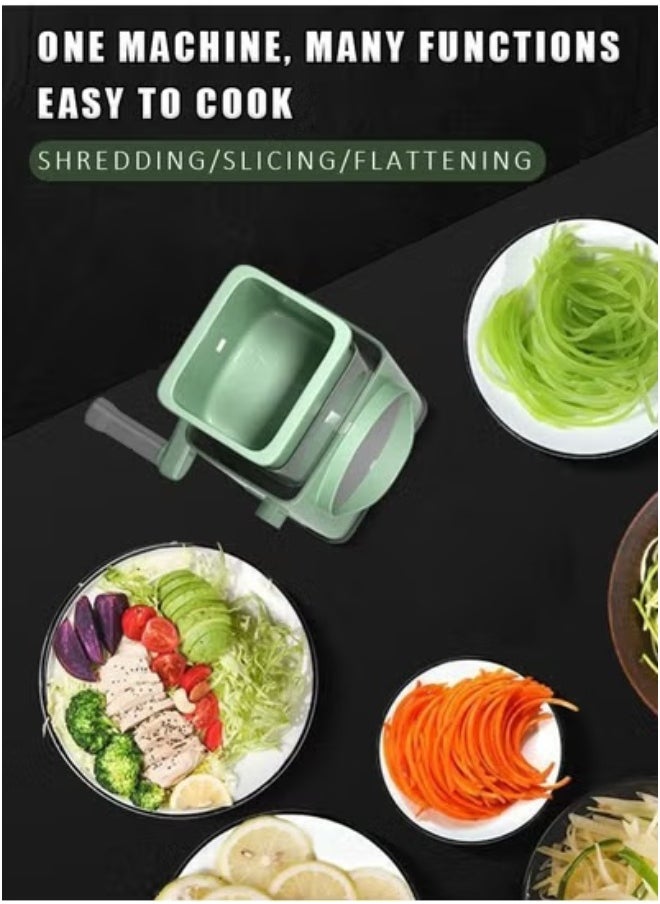 Kitchen tool - Home-use multi-functional roller slicer for chopping vegetables, potato slicing machine, sheet cutting machine