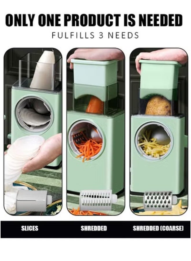 Kitchen tool - Home-use multi-functional roller slicer for chopping vegetables, potato slicing machine, sheet cutting machine